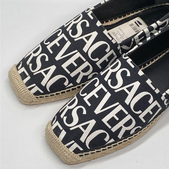Versace Repeat Logo Espadrilles size 41 - Picture 4 of 13